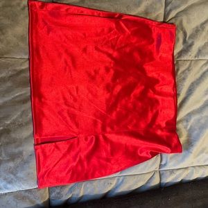 Silk Skirt With Thigh Slit